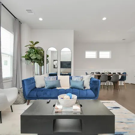 Casa Azure - New Modern 3 Bedroom Med Center, Nrg, Uh